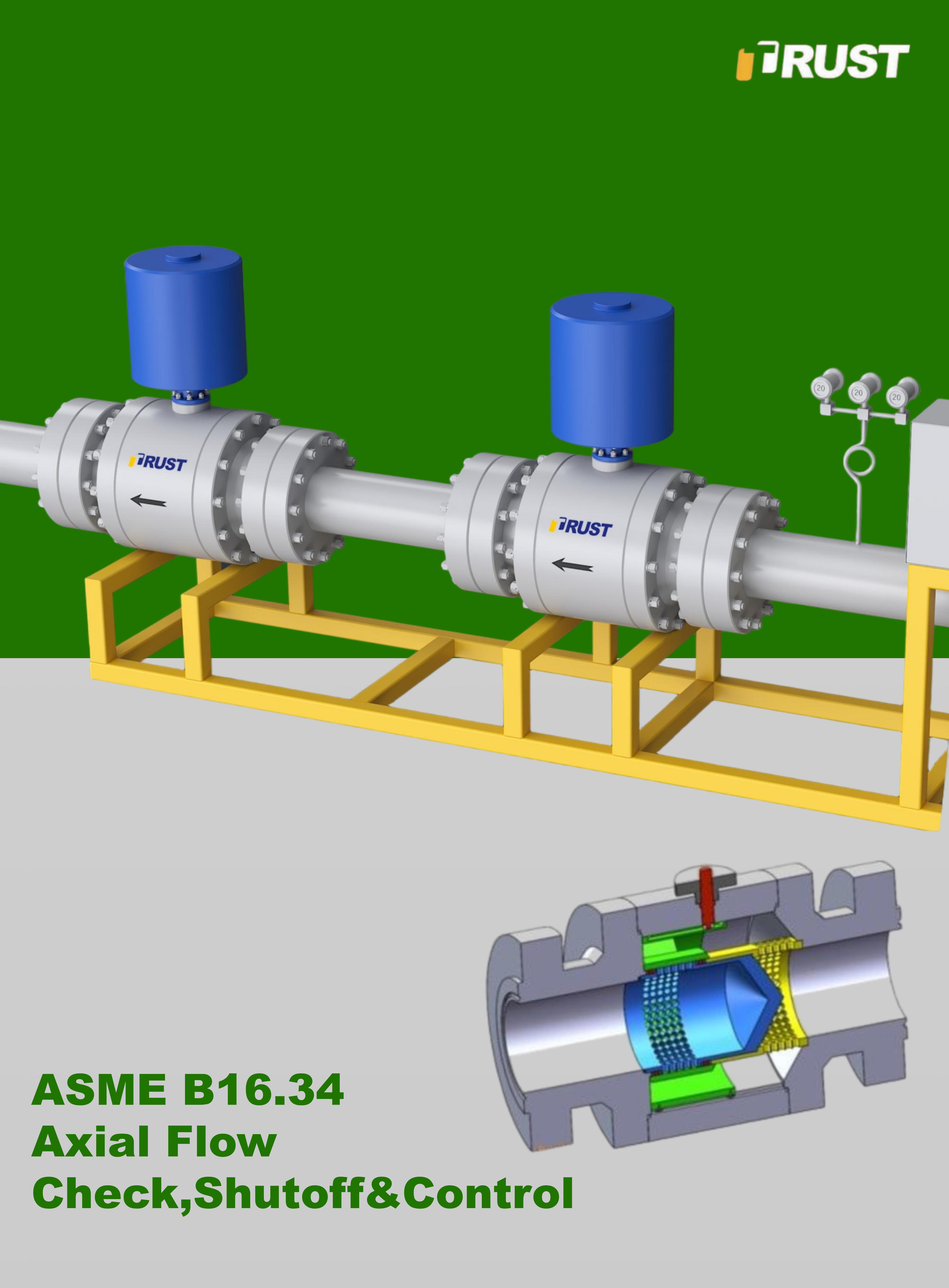 Axial Flow Check Valves